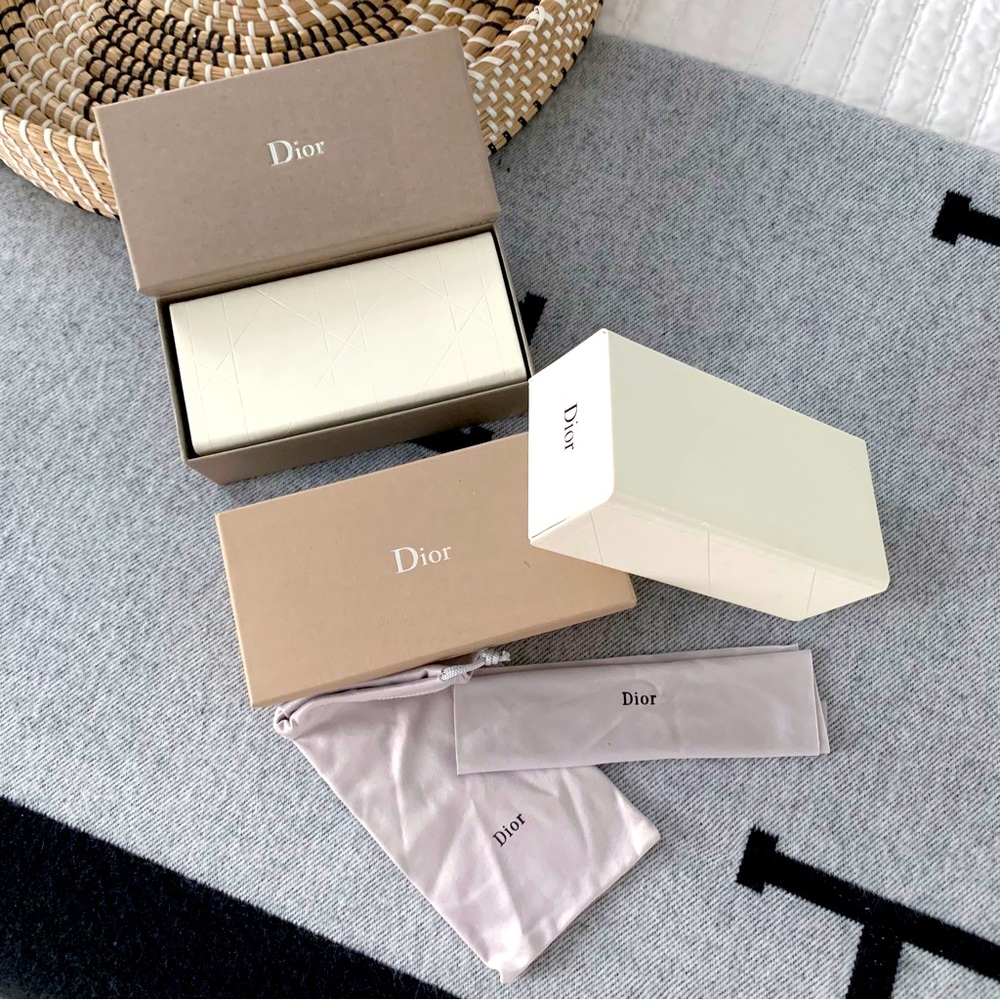 Dior Sunglasses Case Holder - Set of 2